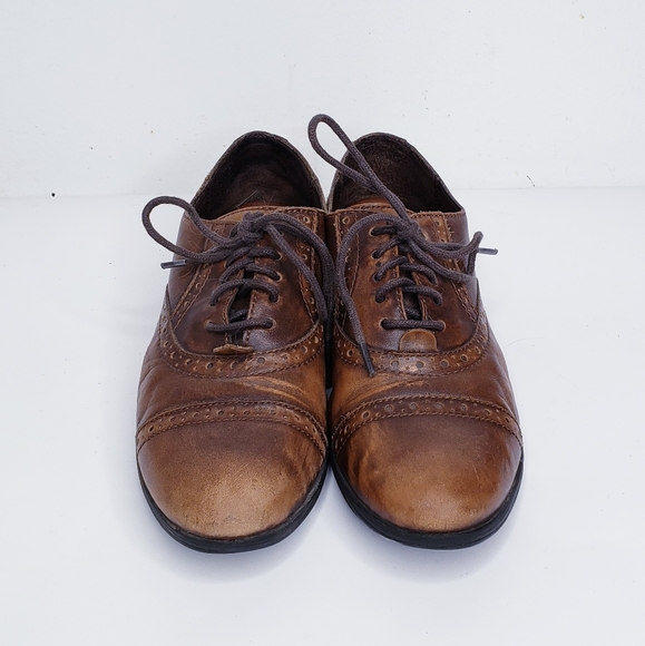 Born womans oxford shoes 7.5 brown leather børn - Picture 3 of 8